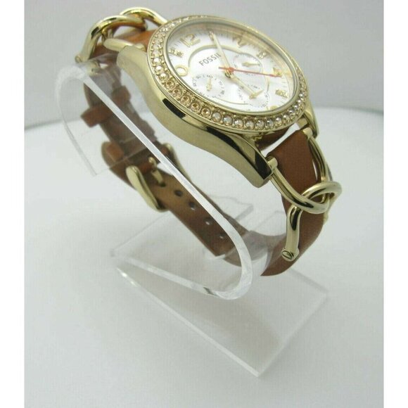 Women\'s Fossil 10ATM WR Crystals Analog 40mm Dial Watch (C988)